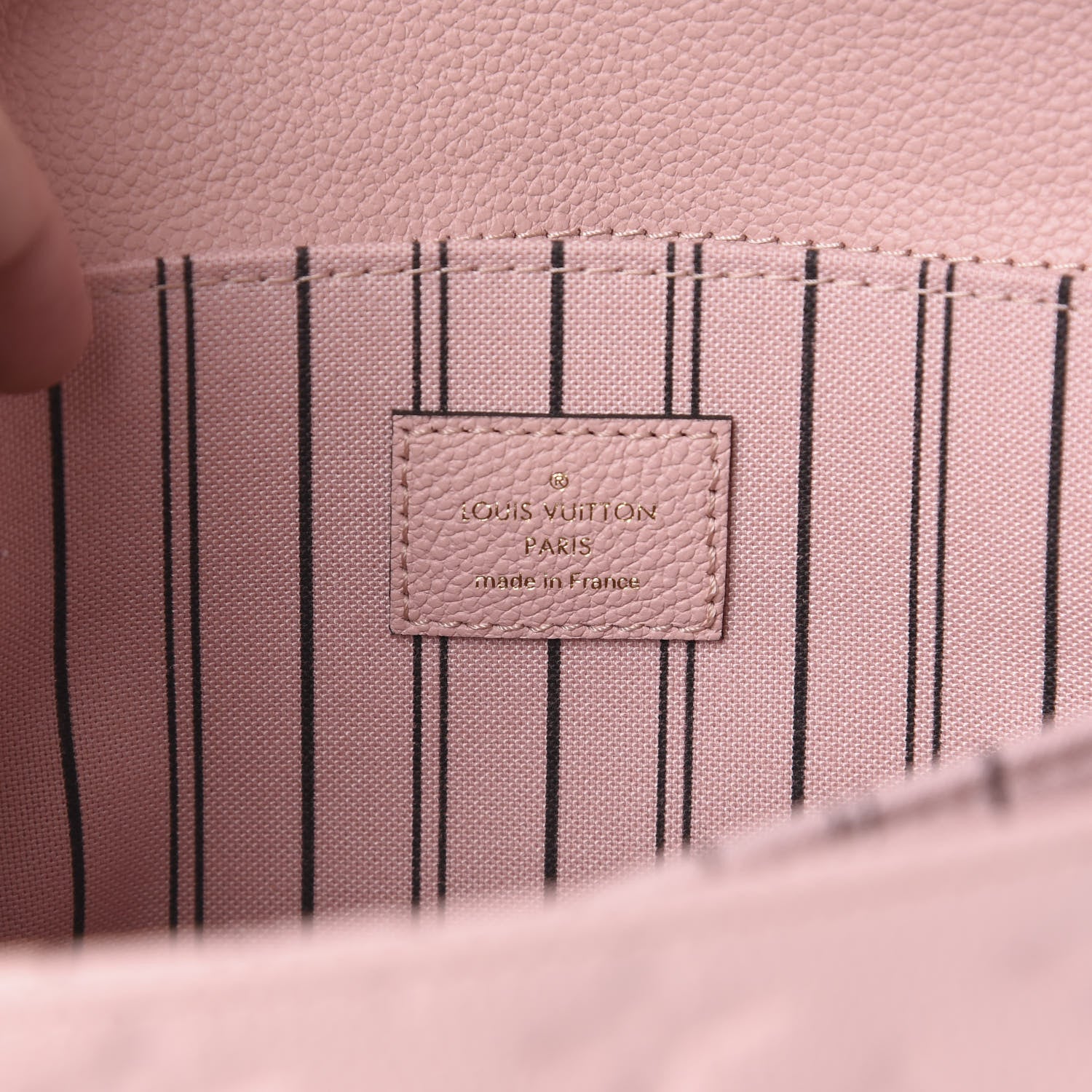 Louis Vuitton Empreinte Pochette Metis Rose Poudre 6 of 11