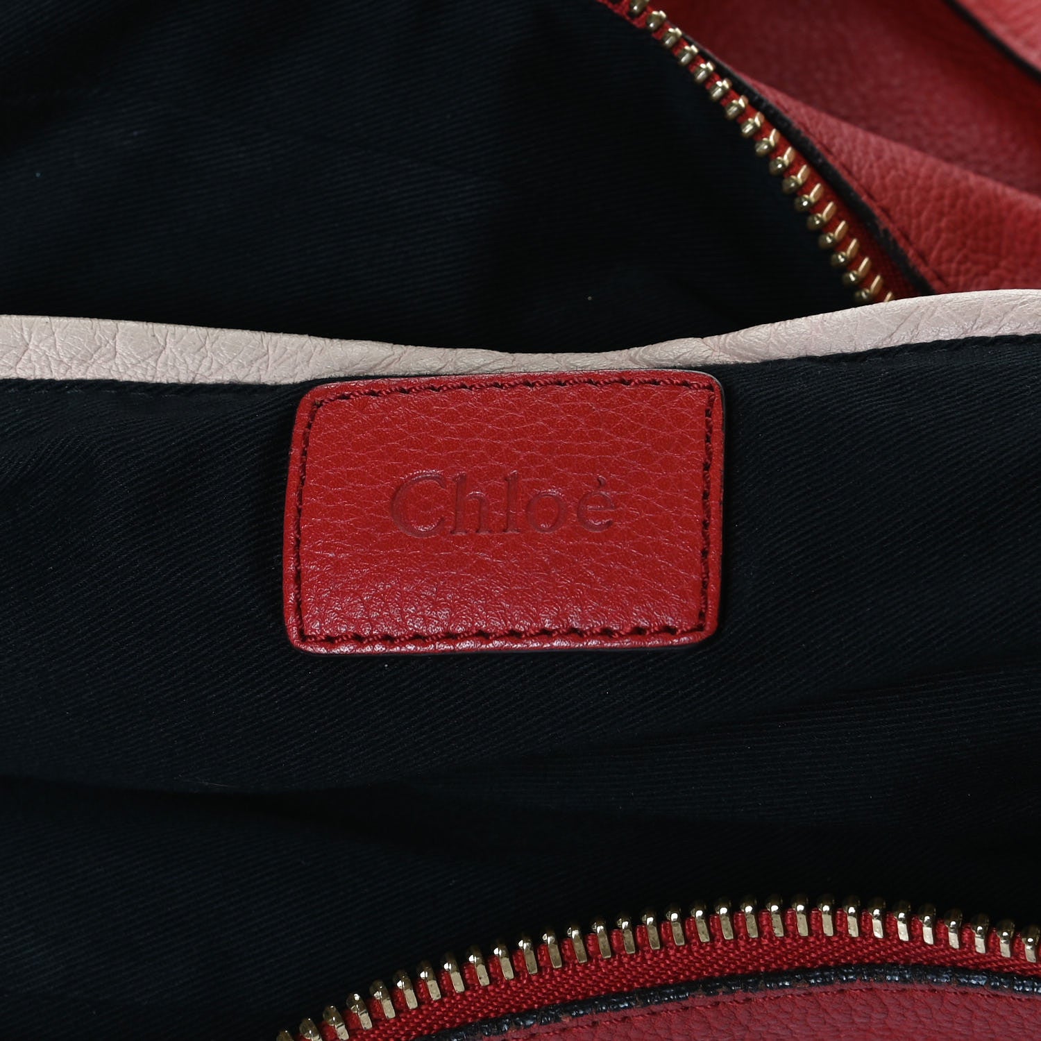 Chloe Calfskin Large Paraty Red 5 of 16