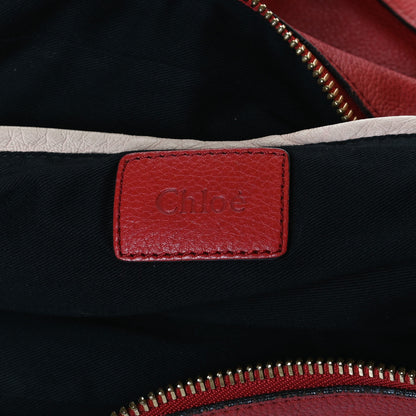 Chloe Calfskin Large Paraty Red 5 of 16