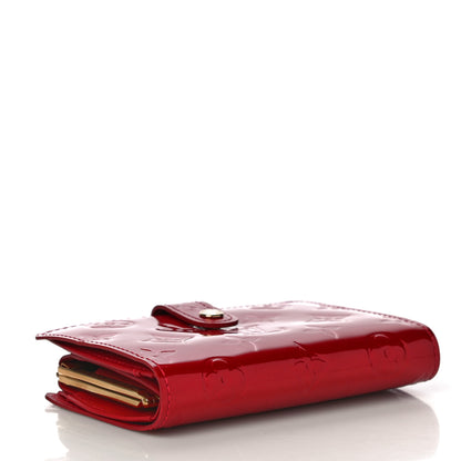 Louis Vuitton Vernis French Purse Wallet Pomme d'Amour 4 of 11