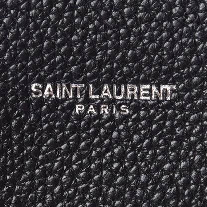 Saint Laurent Grained Calfskin Baby Sac De Jour Souple Black 8 of 12