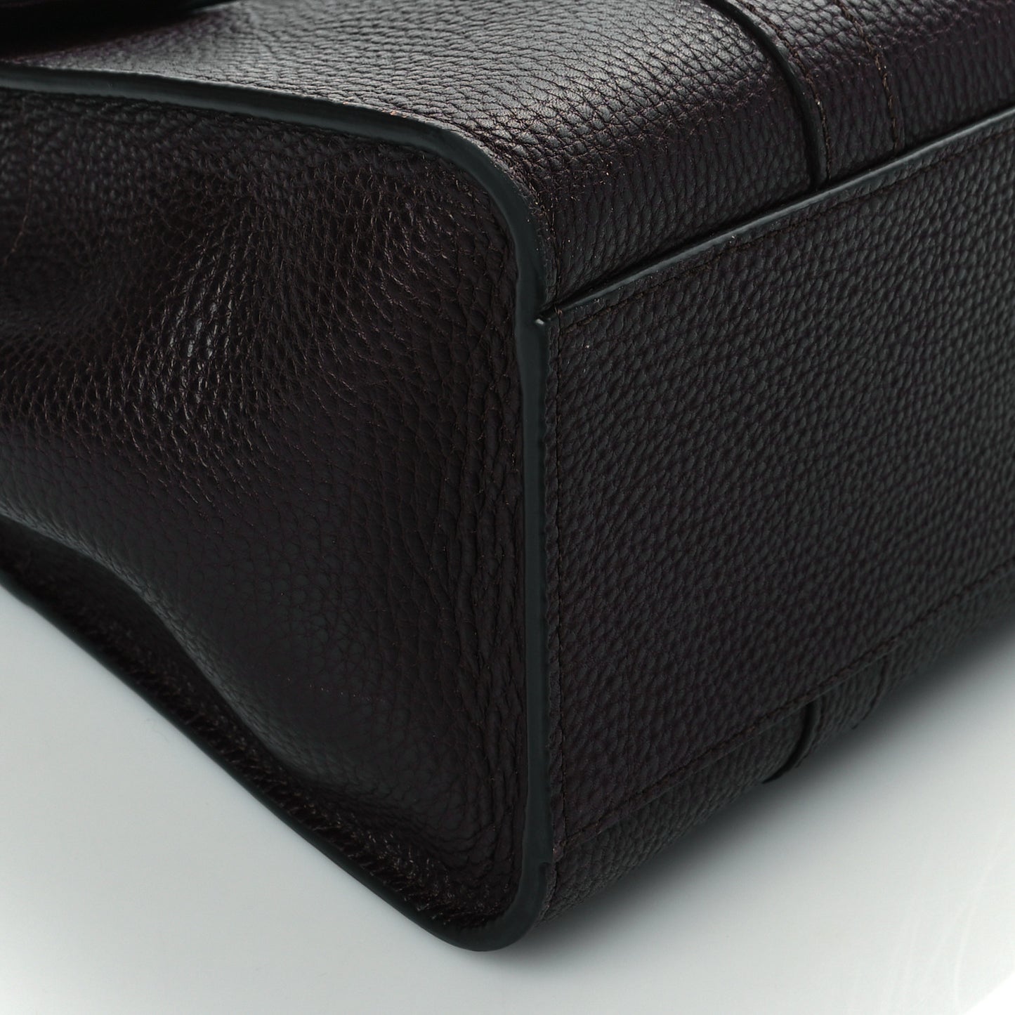 Natural Grain Leather Small New Bayswater Oxblood