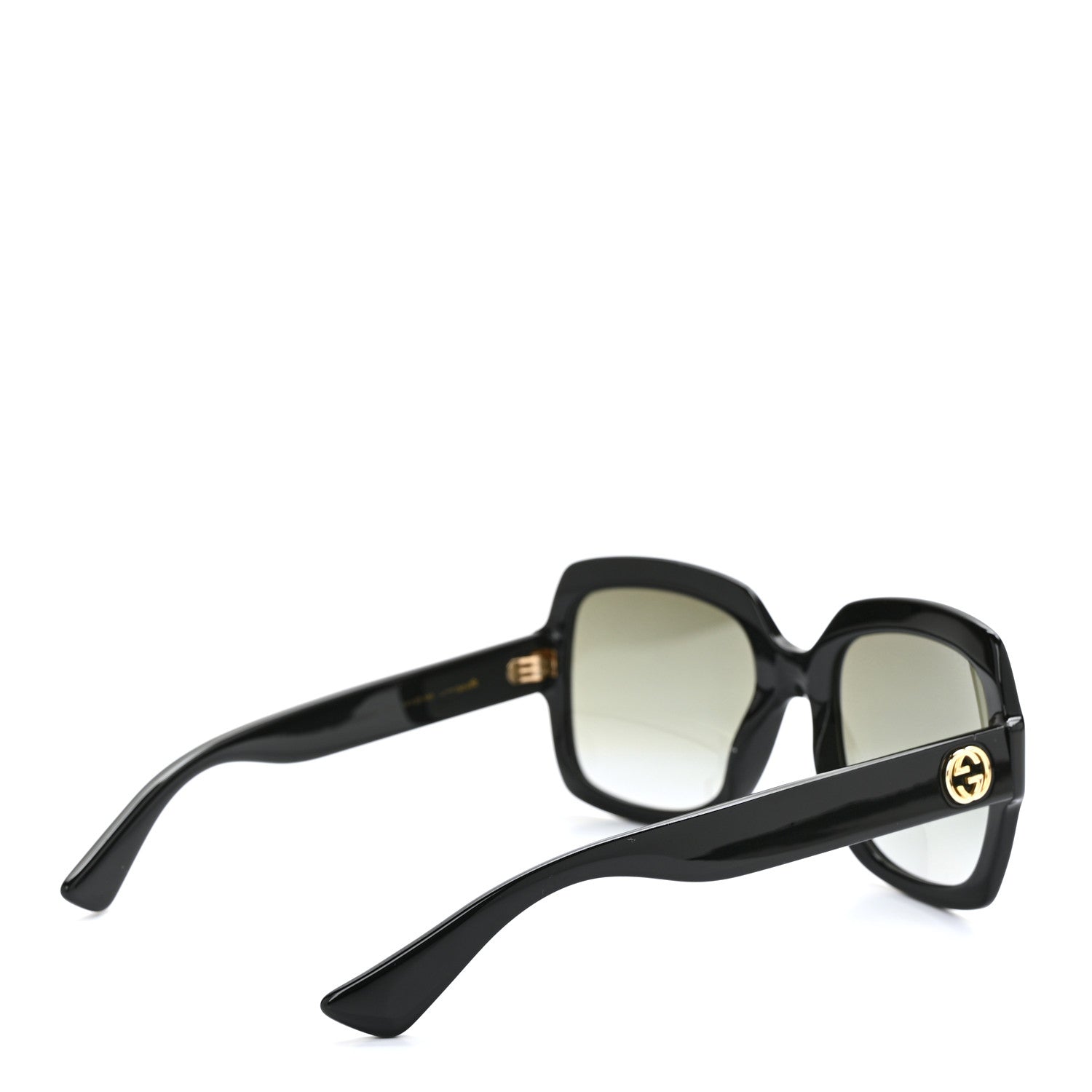 Gucci Acetate Square Frame Sunglasses GG0036S Black 4 of 7