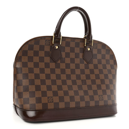 Louis Vuitton Damier Ebene Alma PM 3 of 11