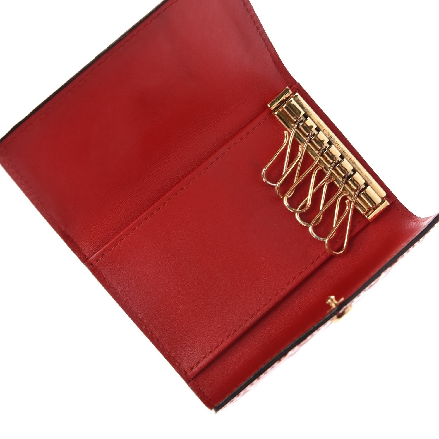 Louis Vuitton Vernis Multicles 6 Key Holder Cherry 5 of 10