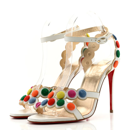 Christian Louboutin Calfskin Smartissima 100 Pumps 38.5 Multicolor 3 of 10