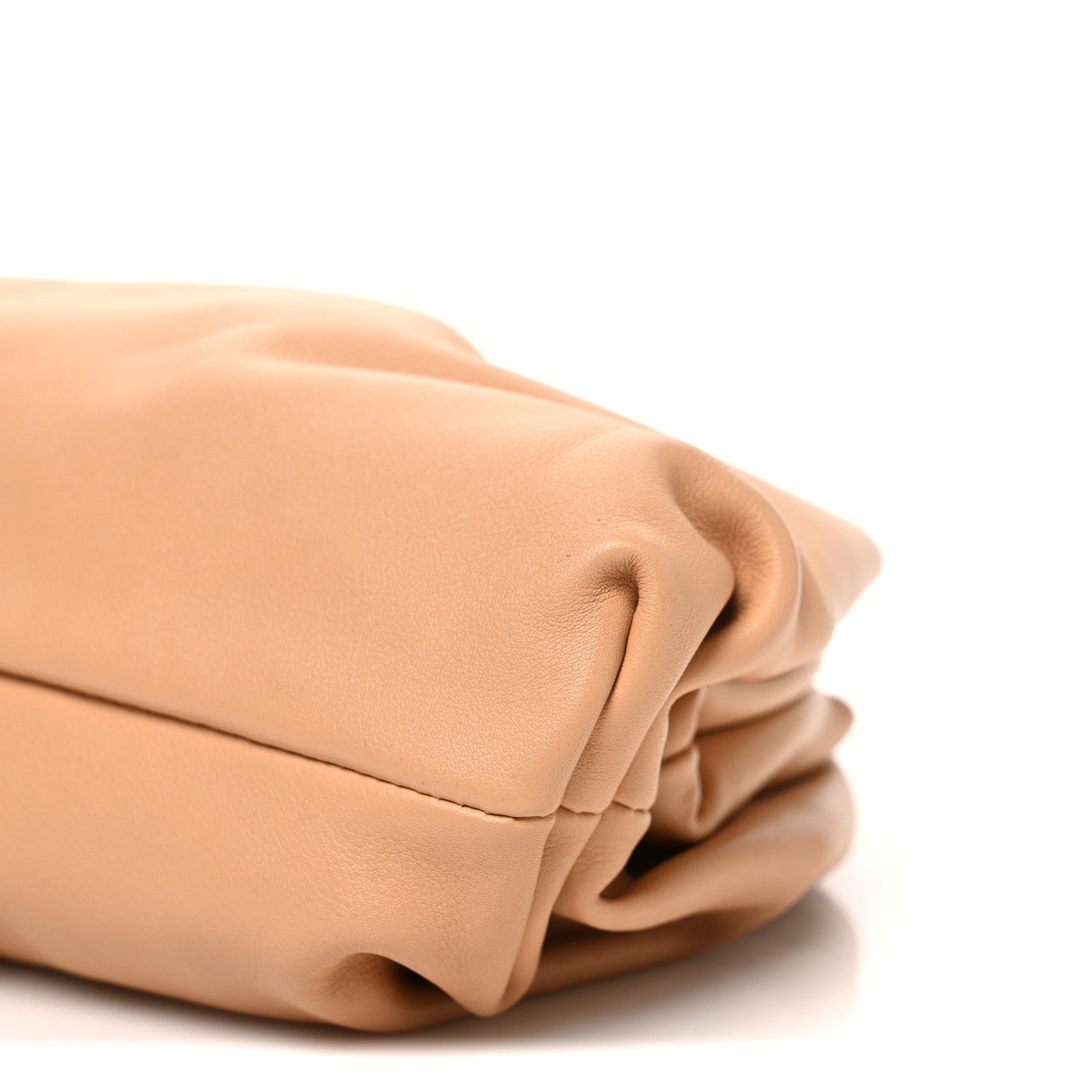 Bottega Veneta Calfskin Teen Pouch Almond 11 of 11