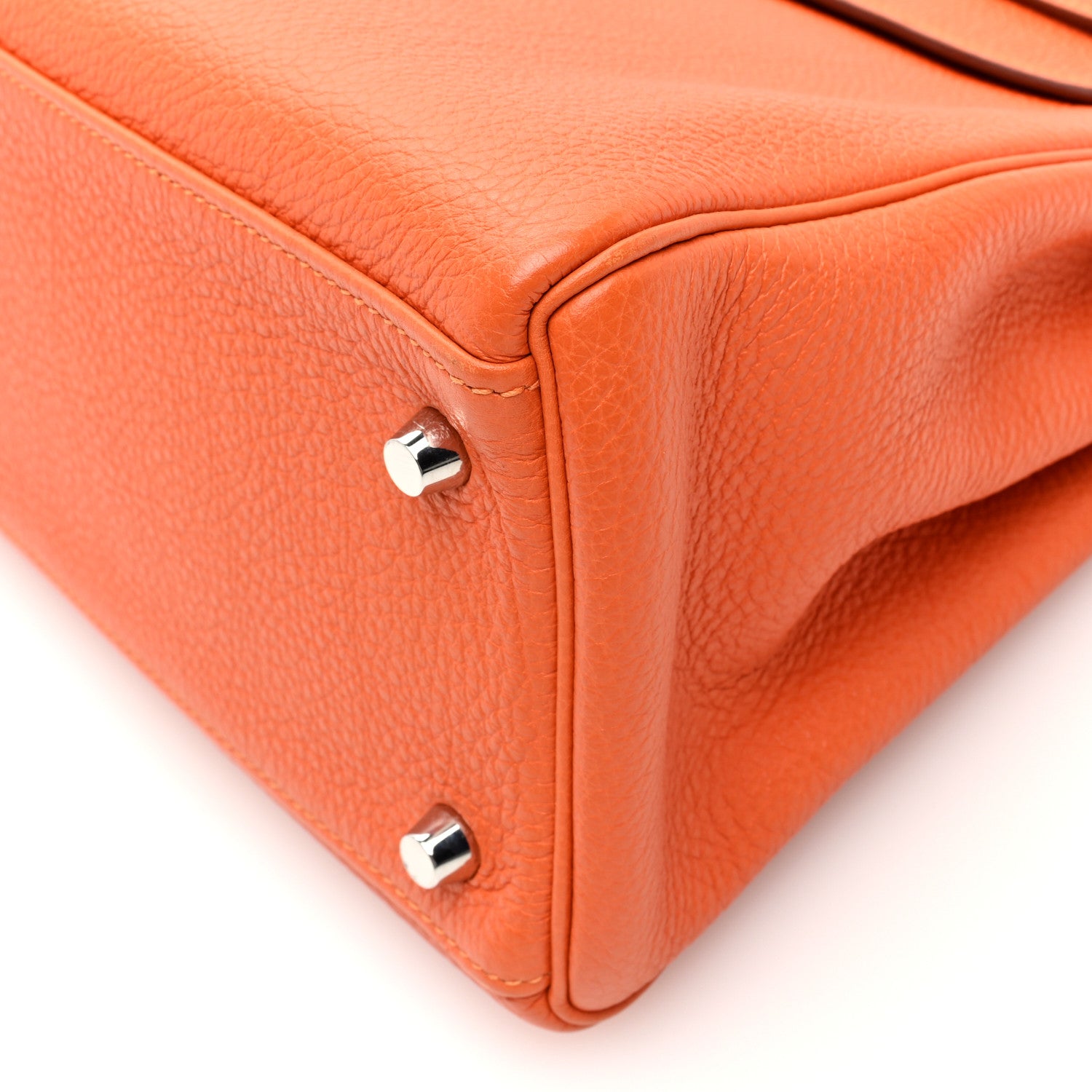 Hermes Togo Kelly Retourne 32 Orange 10 of 10