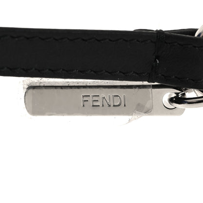 Fendi Mink Fur Spring Eyes Monster Bag Bug Charm Black Blue 3 of 5