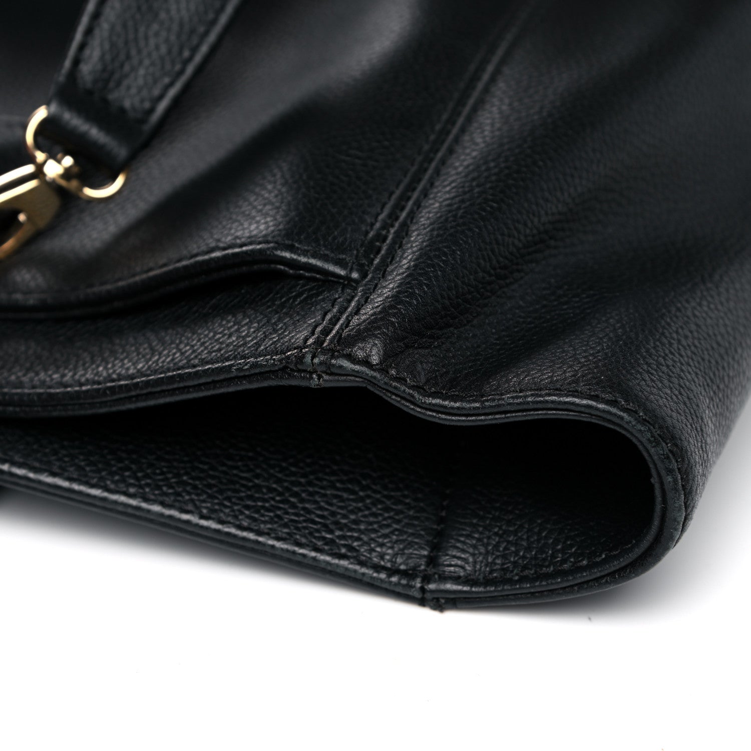 Chanel Calfskin Cerf Executive Shopper Tote Black 26 of 30