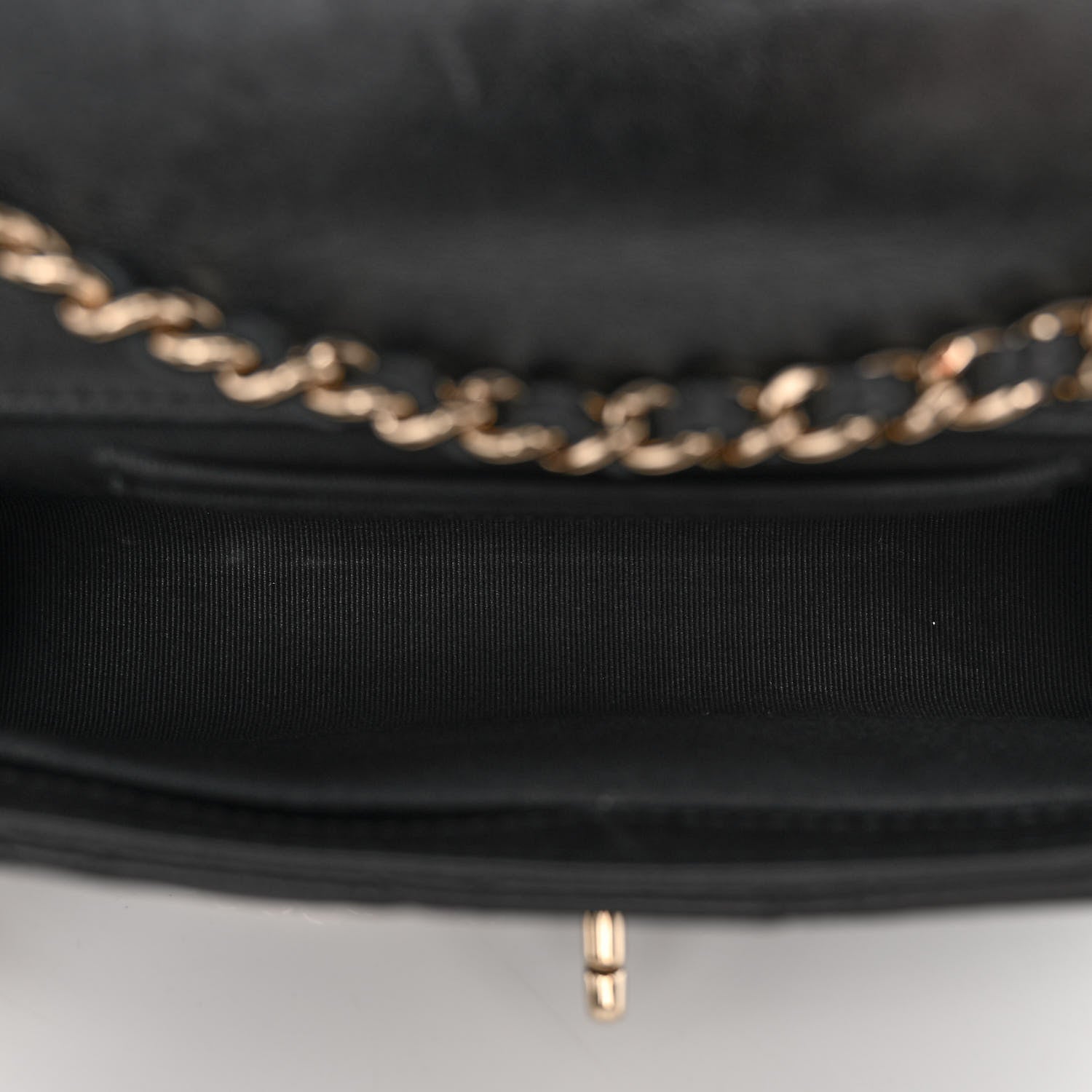 Chanel Lambskin Quilted Trendy CC Flap Phone Holder With Chain Black 5 of 11