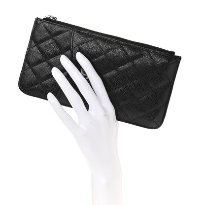 Chanel Caviar Quilted Classic iPhone Pouch Black 2 of 7