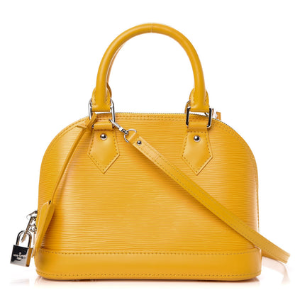 Louis Vuitton Epi Alma BB Citron 1 of 13