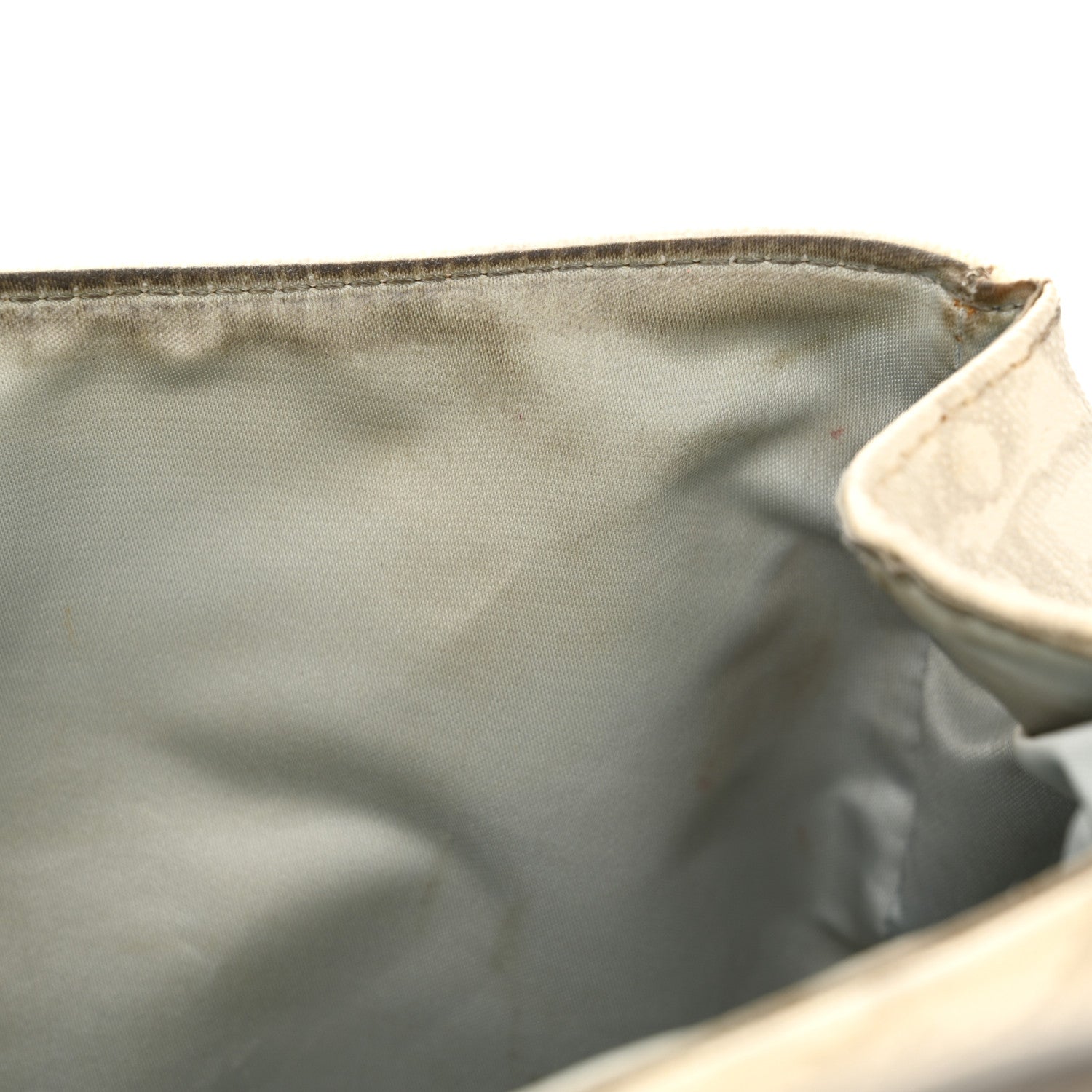 Christian Dior Monogram Romantique Trotter Bag Grey 13 of 25