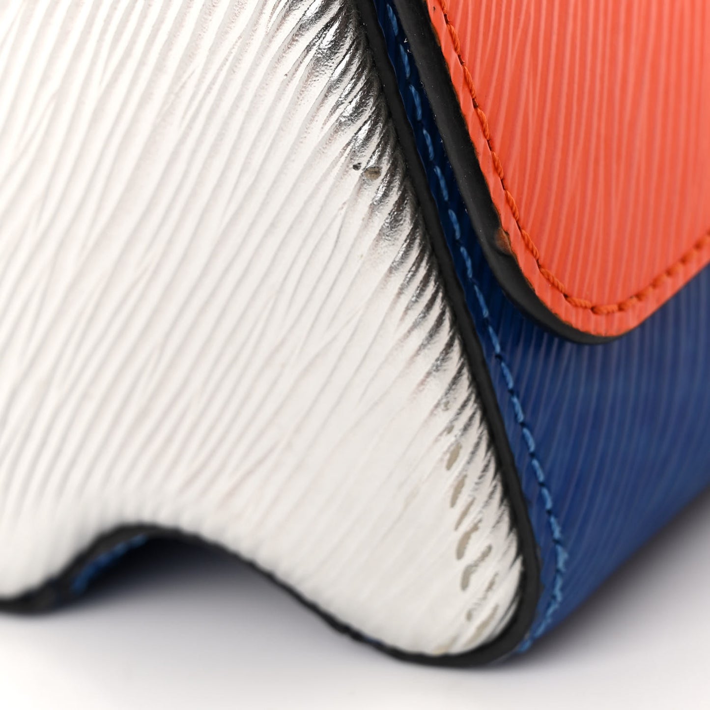Epi Twist Shoulder Bag MM Marine Orange