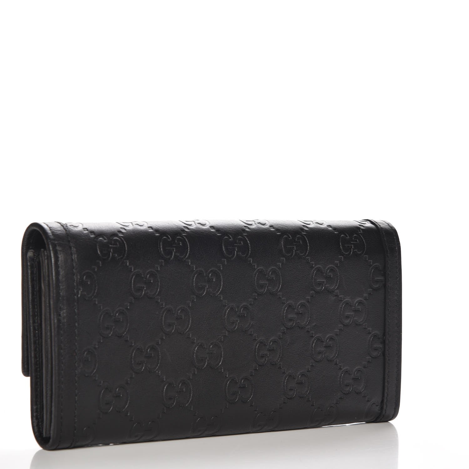 Gucci Guccissima Sukey Continental Wallet Continental Wallet Black 3 of 6