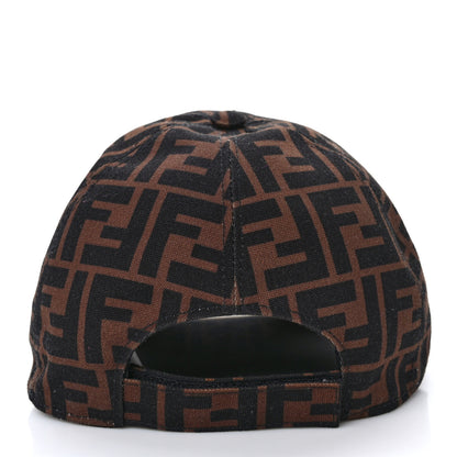 Fendi Canvas FF Reloaded Baseball Hat Tobacco Yellow 6 of 8