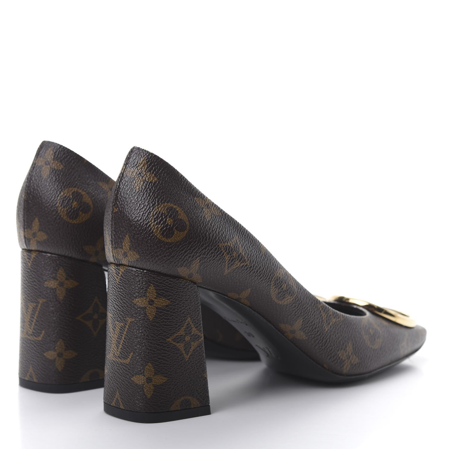 Louis Vuitton Monogram Madeleine Pumps 39 4 of 8