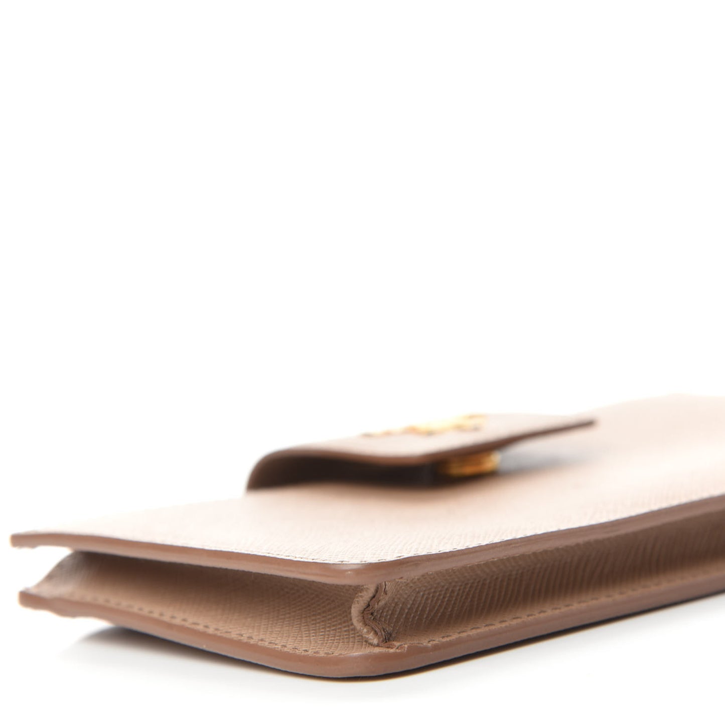 Saffiano Metal Mini Chain Wallet Cammeo