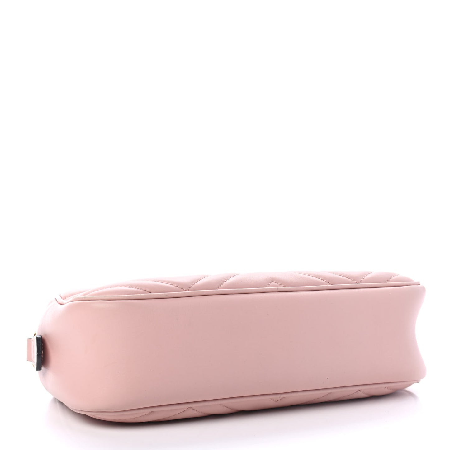 Calfskin Matelasse Small GG Marmont Chain Shoulder Bag Perfect Pink