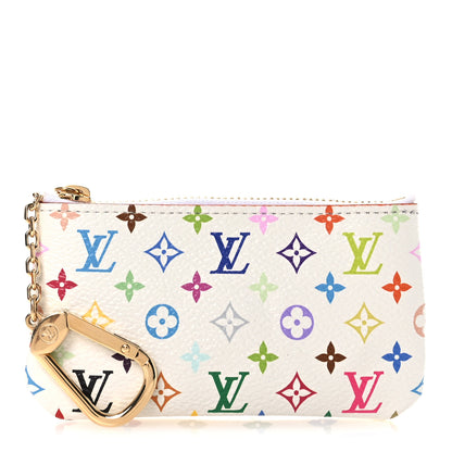 Louis Vuitton LV X TM Monogram Multicolor Key Pouch White 3 of 10