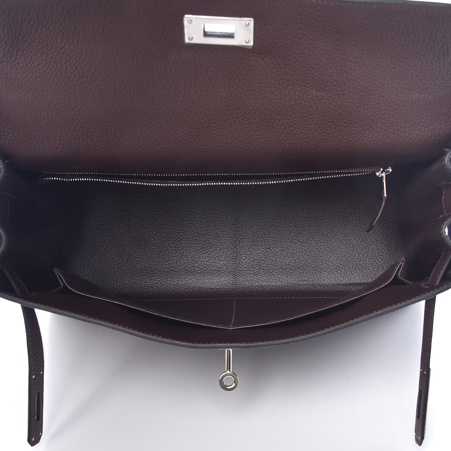 Hermes Togo Kelly Retourne 32 Chocolate 10 of 39