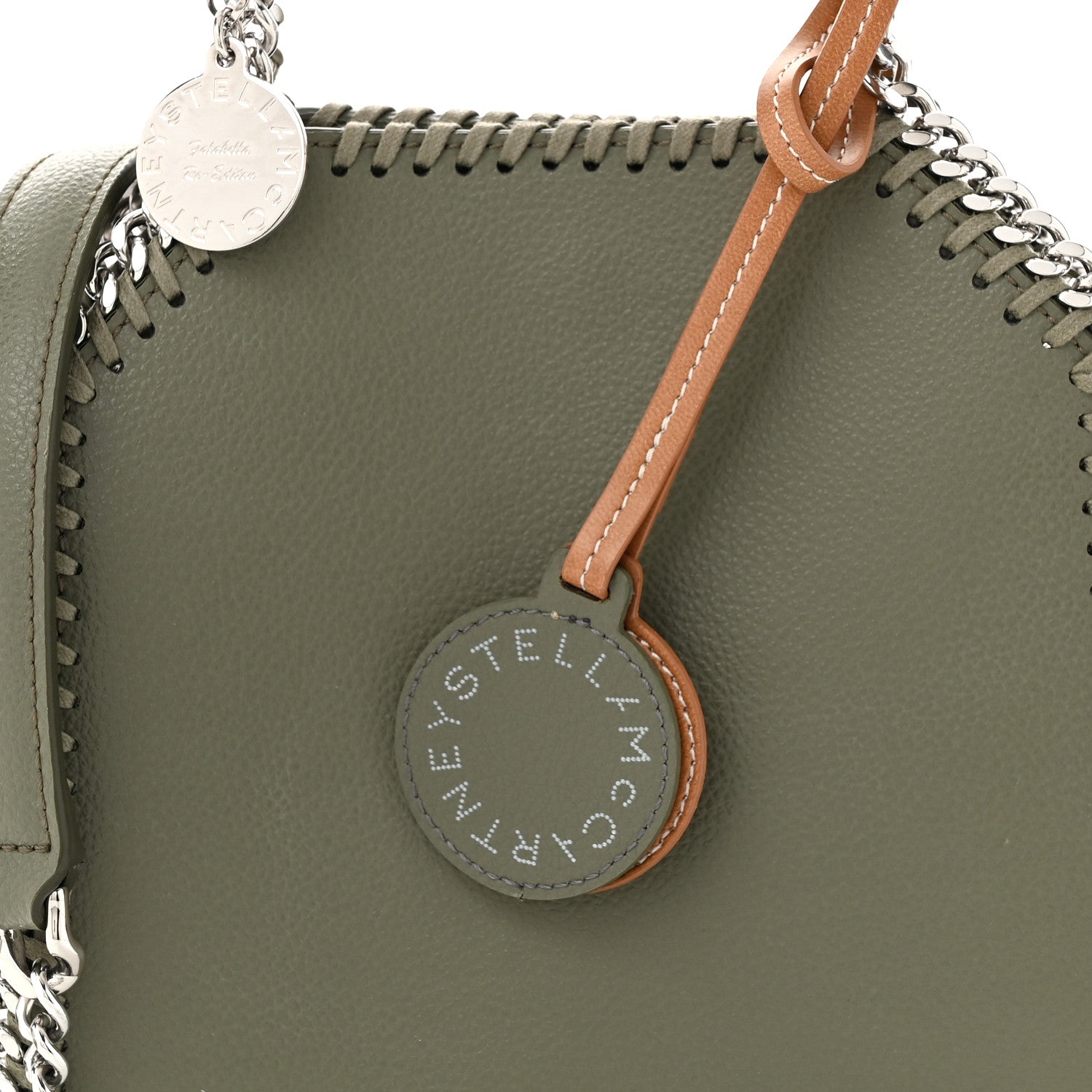Stella McCartney Eco Alter Mat Tiny Falabella Tote Mud 7 of 9
