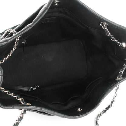 Chanel Caviar Quilted Timeless CC Soft Tote Black 5 of 7