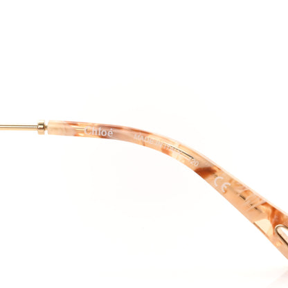 Chloe Metal Oversized Sunglasses CE159S Gold 6 of 7