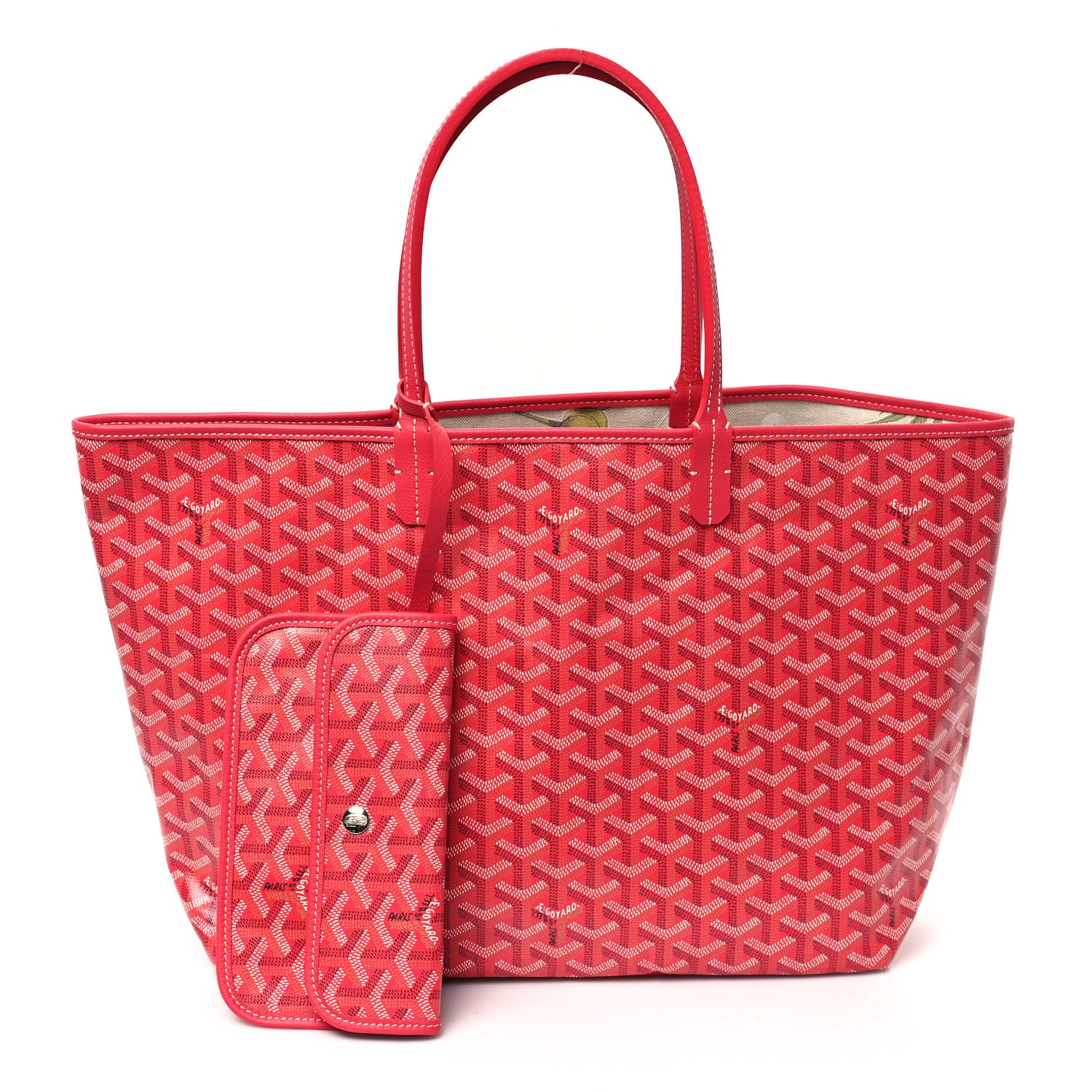 Goyard Goyardine Le Jardin Saint Louis PM Fuchsia 3 of 11