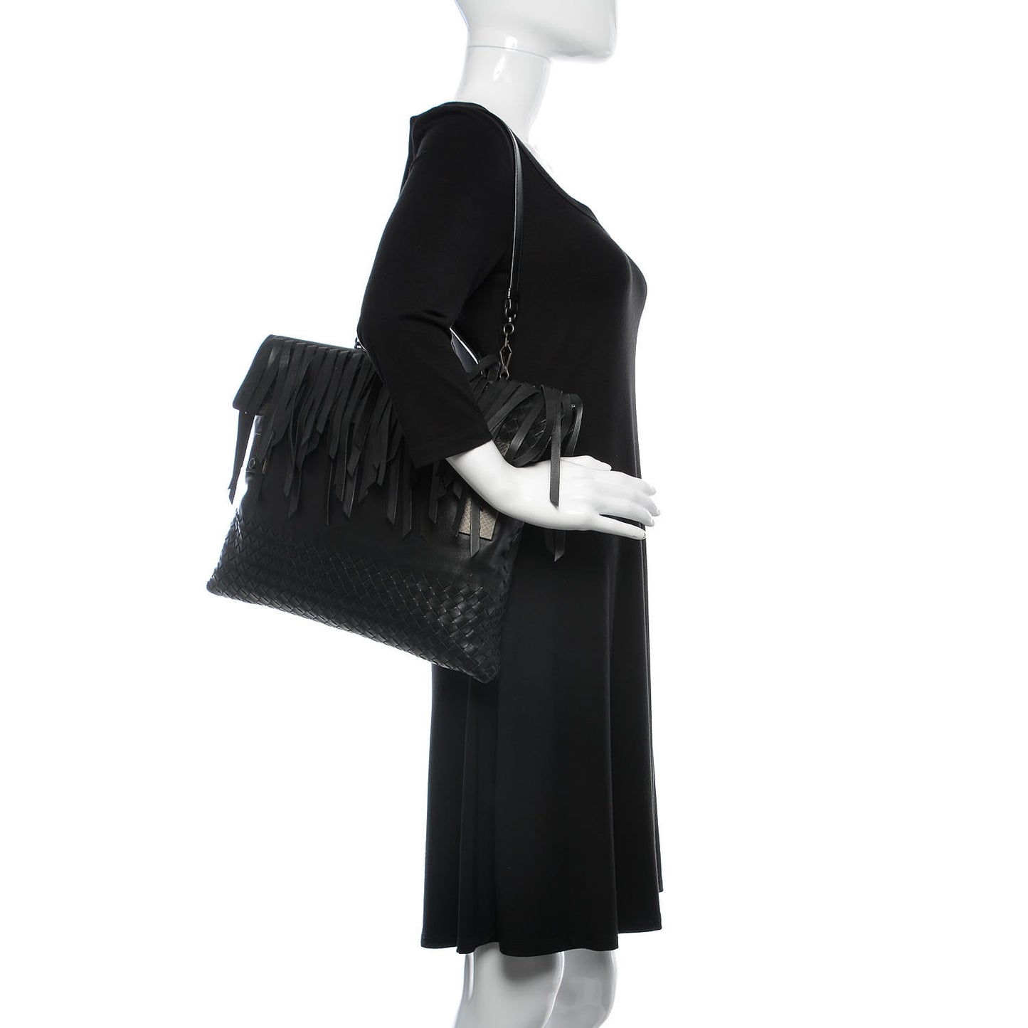 Nappa Fringe 1973 Bag Black
