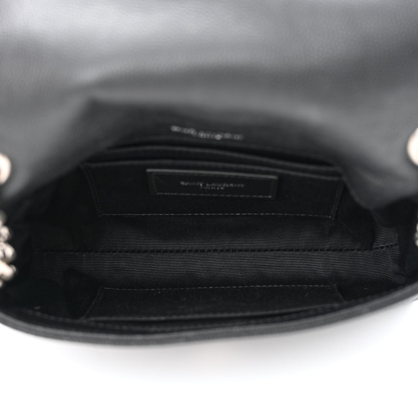 Grain De Poudre Monogram Toy West Hollywood Fold-Over Bag Black