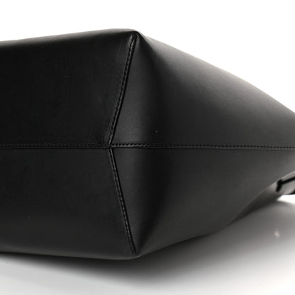 Mansur Gavriel Vegetable Tanned Calfskin Bucket Bag Black Flamma 10 of 13