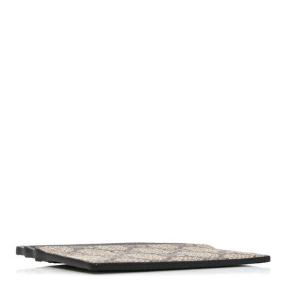 Gucci GG Supreme Monogram Calfskin Card Holder Beige Black 4 of 6