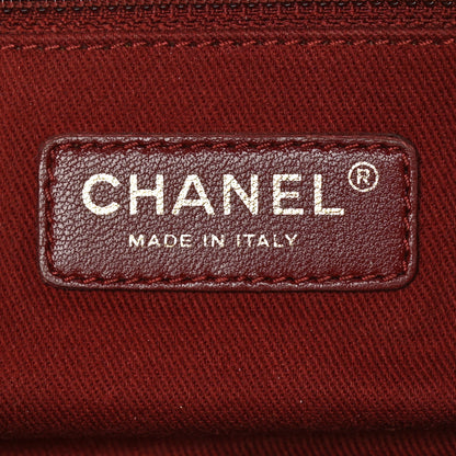 Chanel Crumpled Grained Calfskin Quilted Large Shiva Flap Black 7 of 11