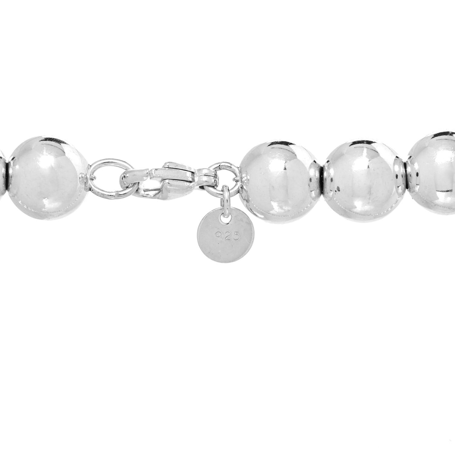 Sterling Silver 10mm HardWear Ball Necklace
