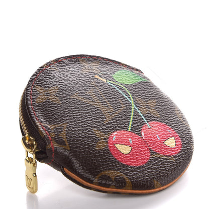 Louis Vuitton Monogram Cerises Round Coin Purse 4 of 7