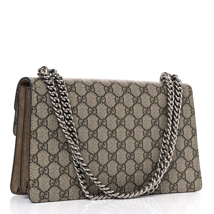 Gucci GG Supreme Monogram Small Dionysus Shoulder Bag Taupe 3 of 14