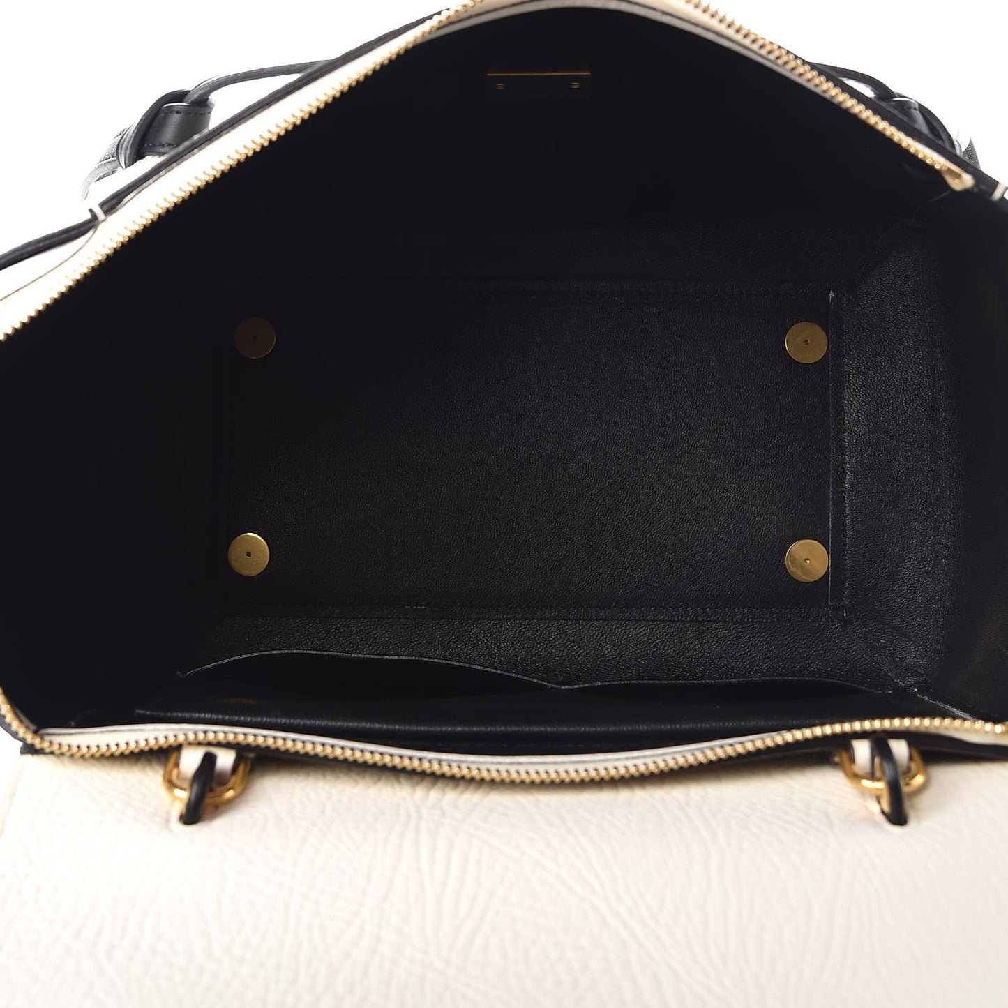 Elephant Calfskin Mini Belt Bag White