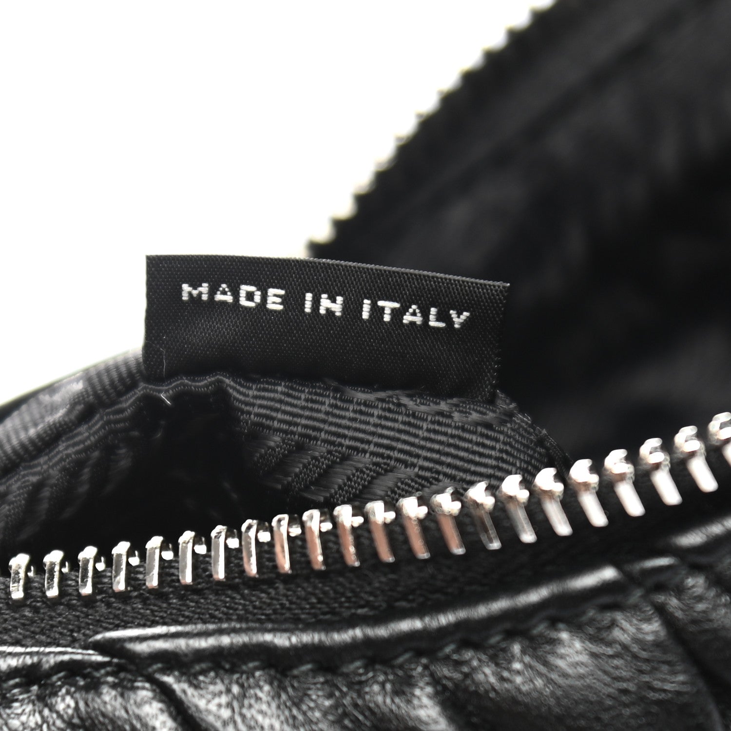 Prada Nappa Gaufre Re-Edition 2005 Shoulder Bag Black 7 of 12