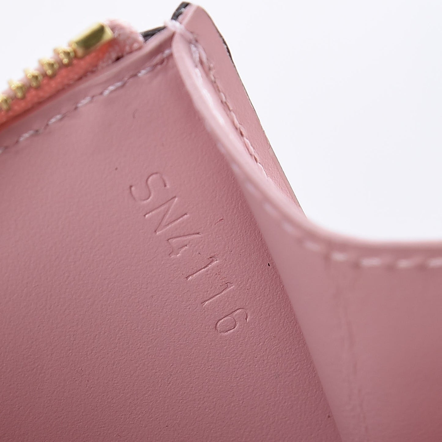 Vernis Key Pouch Rose Ballerine