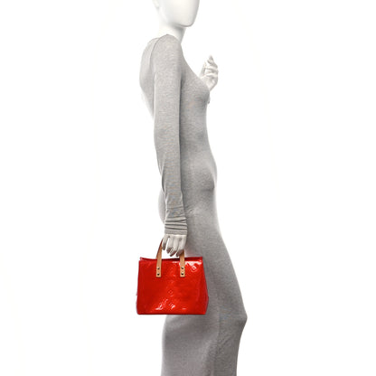Louis Vuitton Vernis Reade PM Rouge 2 of 9