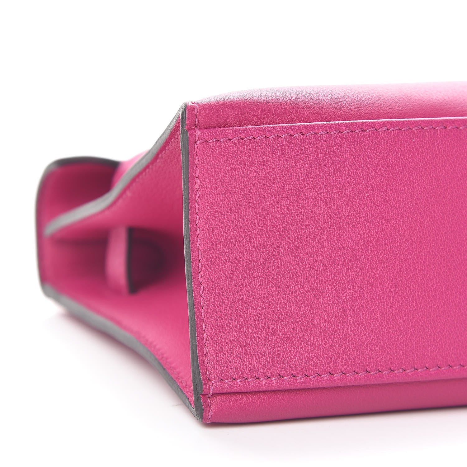 Hermes Swift Kelly Pochette Clutch Rose Pourpre 6 of 27