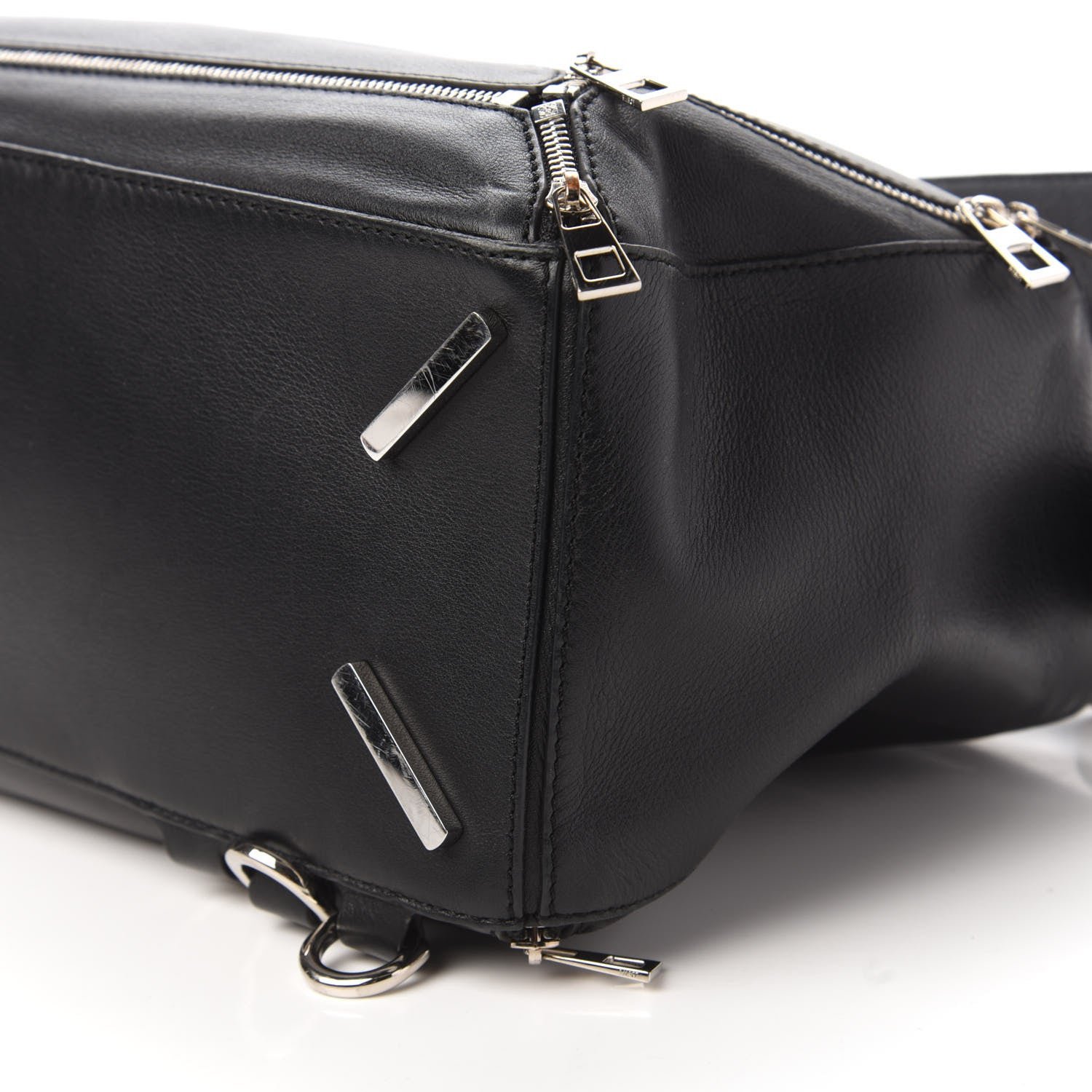 Loewe Calfskin Zipper Puzzle Bag Black 7 of 9