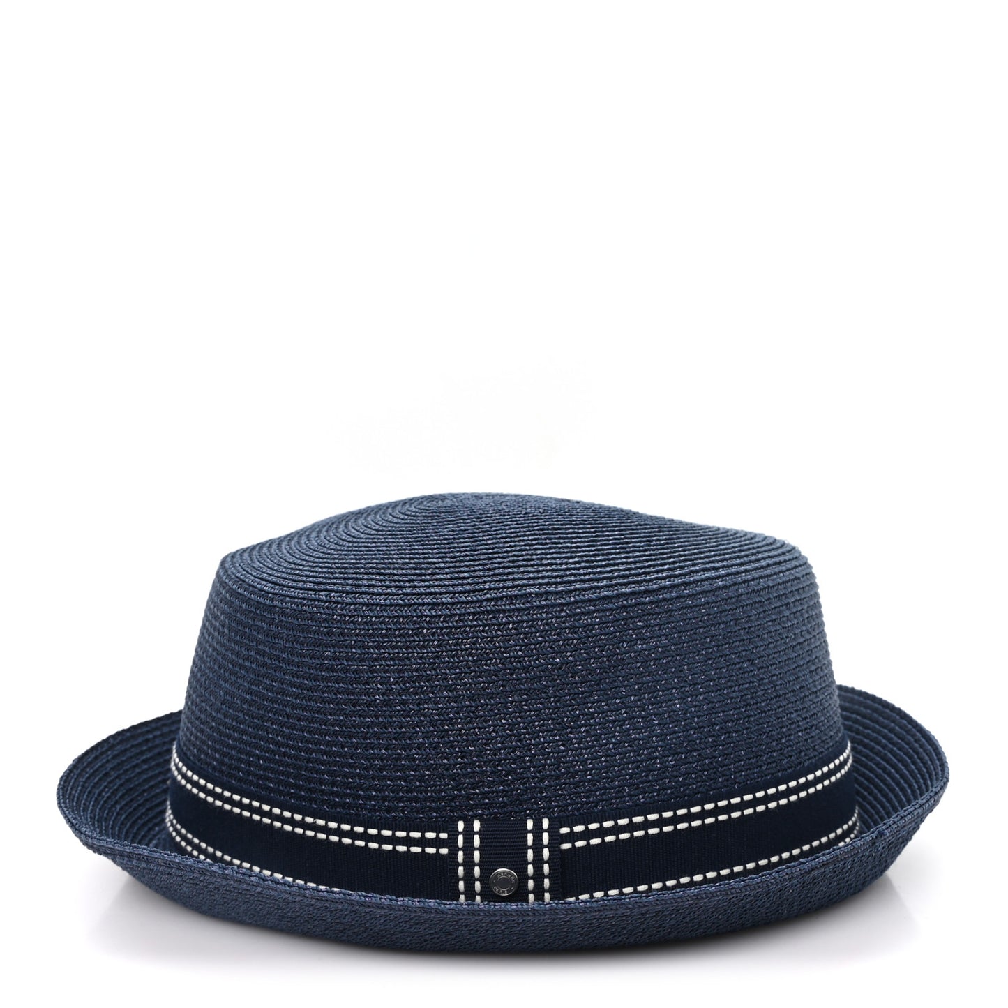 Braided Raffia Balthazar Sellier Hat 59 Marine