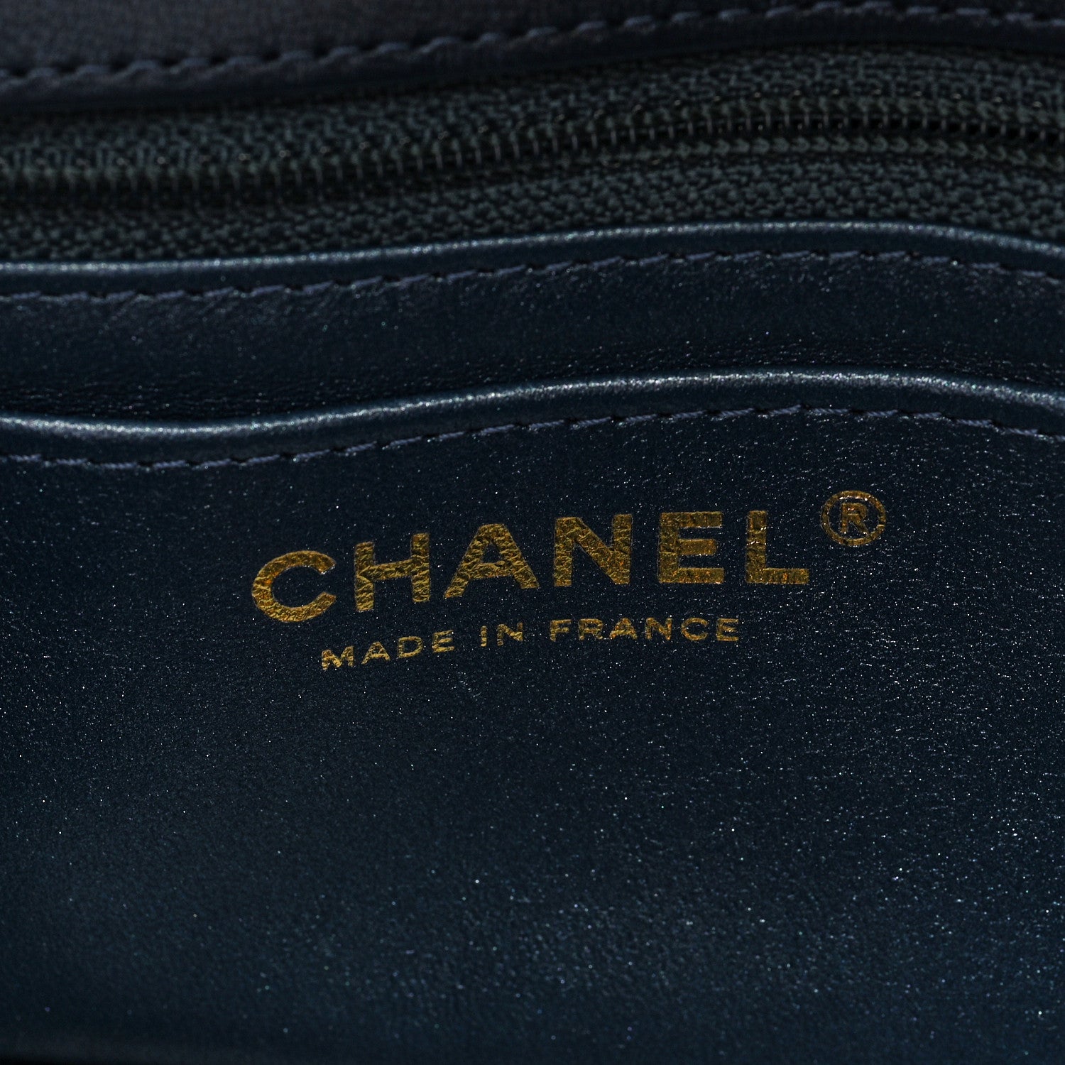 Chanel Washed Denim Quilted Mini Rectangular Flap Blue 6 of 9