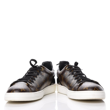 Louis Vuitton Patent Monogram Frontrow Sneakers 42 5 of 11