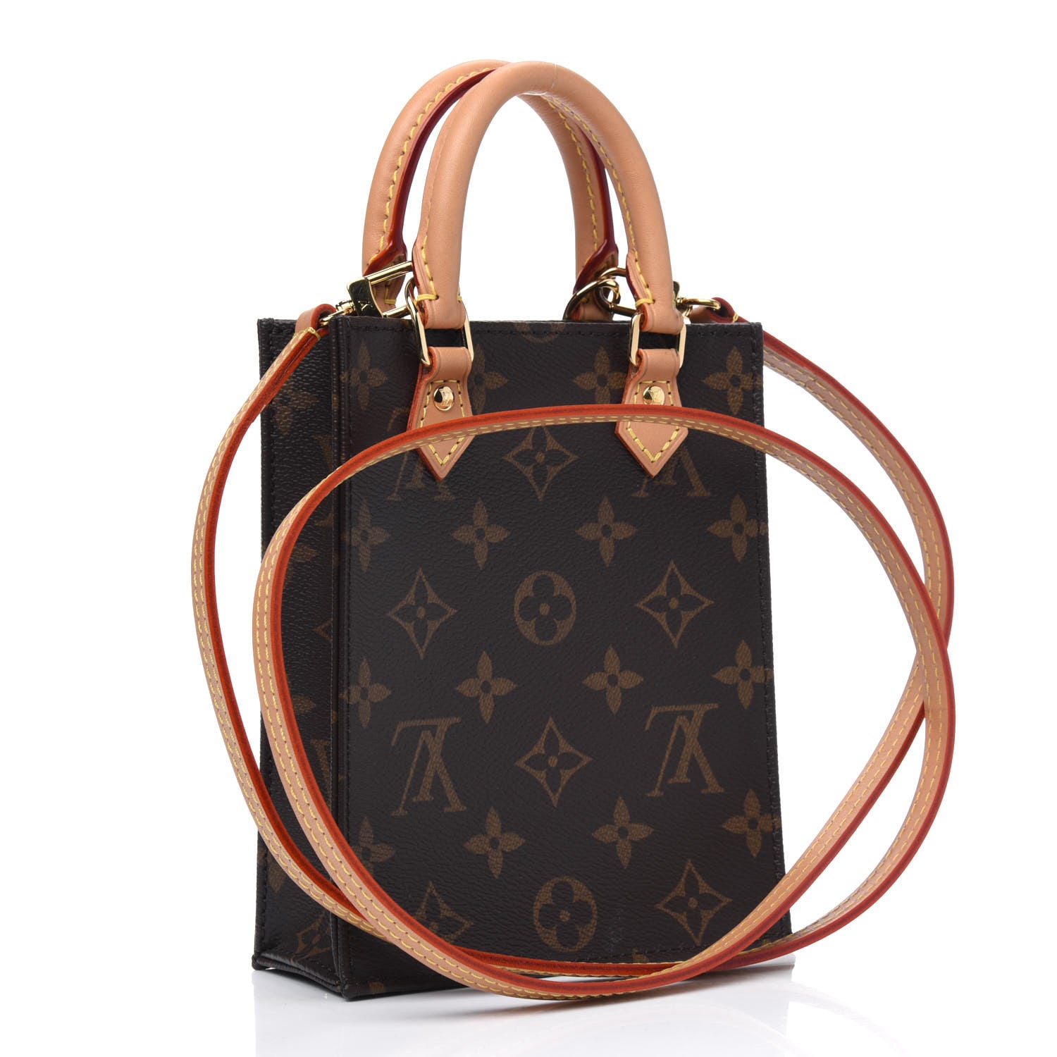 Louis Vuitton Monogram Petit Sac Plat 2 of 4