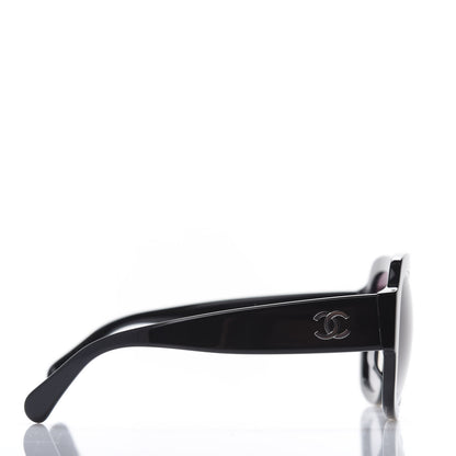 Chanel Acetate CC Sunglasses 5373 Black 3 of 7