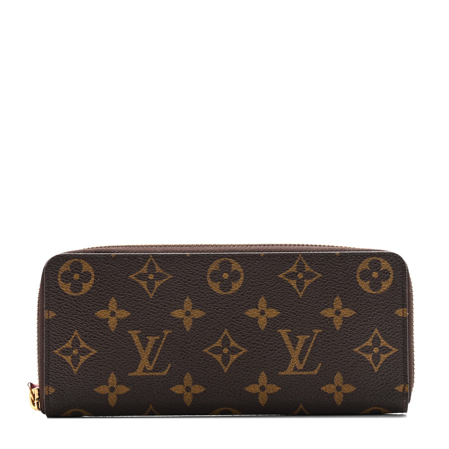 Monogram Clemence Wallet Fuchsia